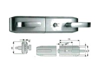 Cerradura doble picaporte v/v sat